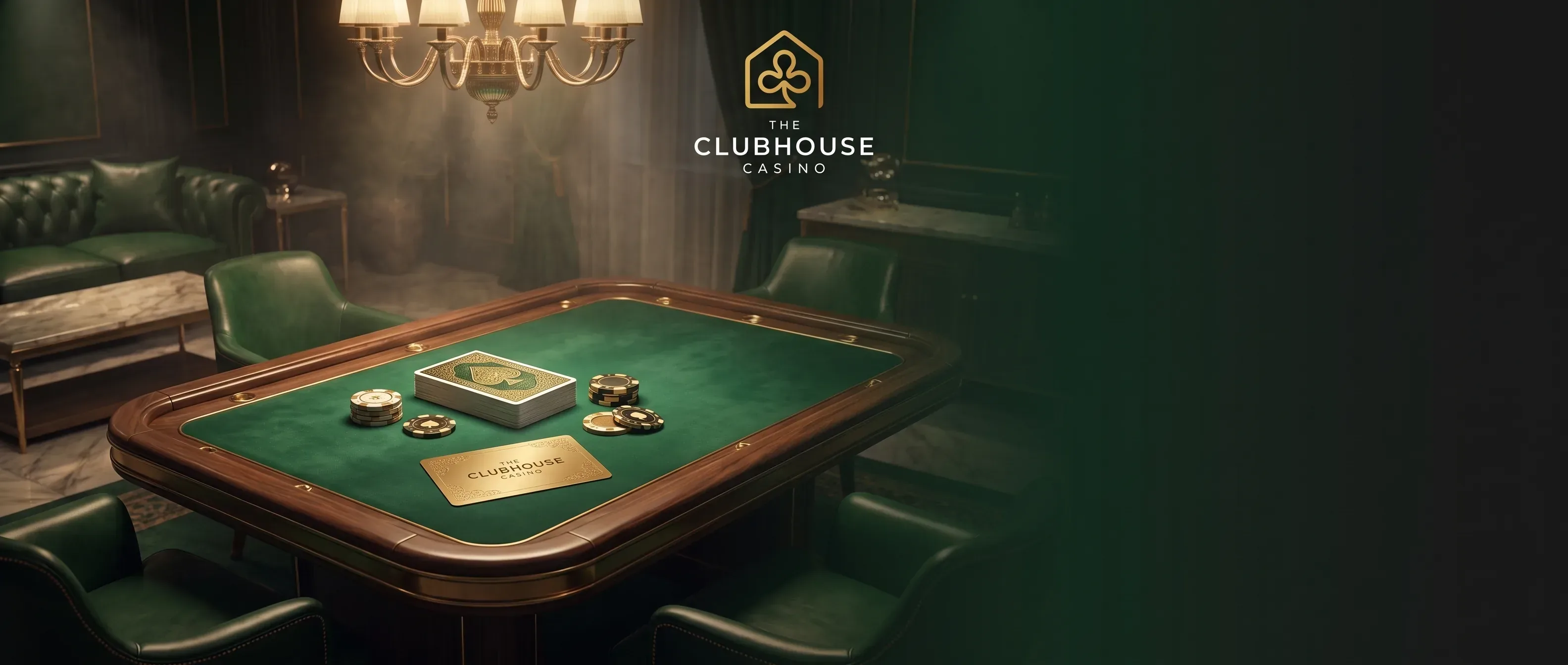 The Clubhouse Casino homepage screenshot